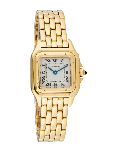 Cartier ladies panthere 18k gold